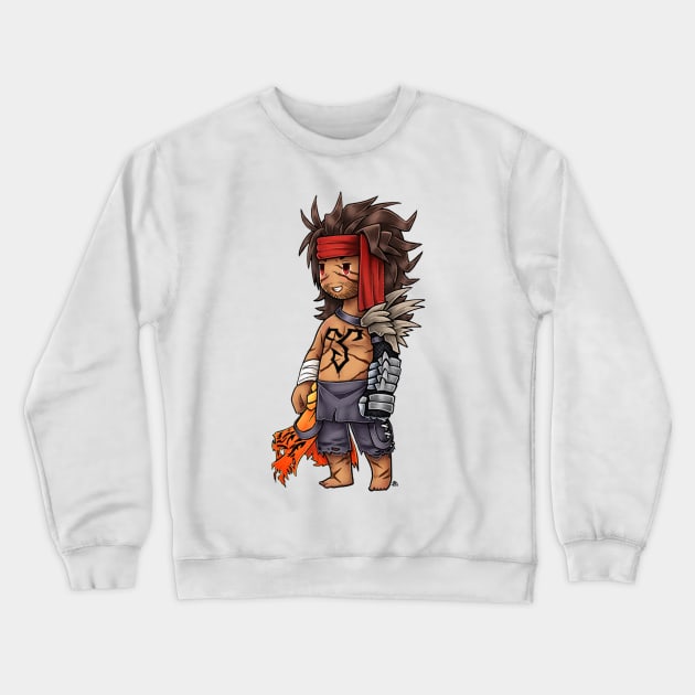 FF3 Styled Jecht Crewneck Sweatshirt by roesart